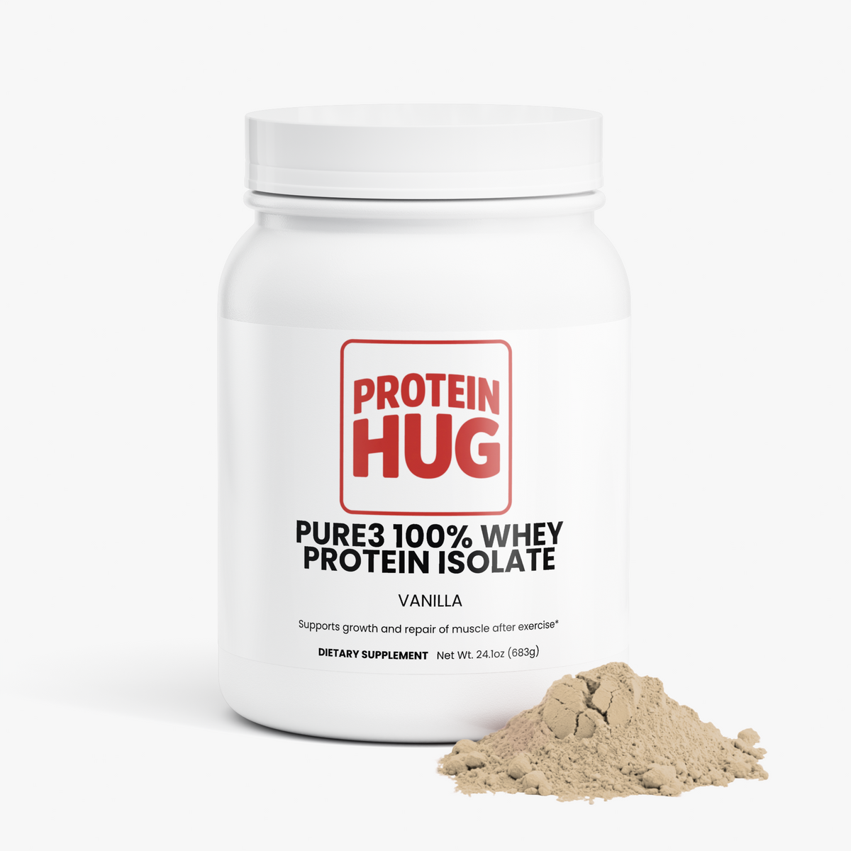 Pure3 100% Whey Protein Isolate (Vanilla)